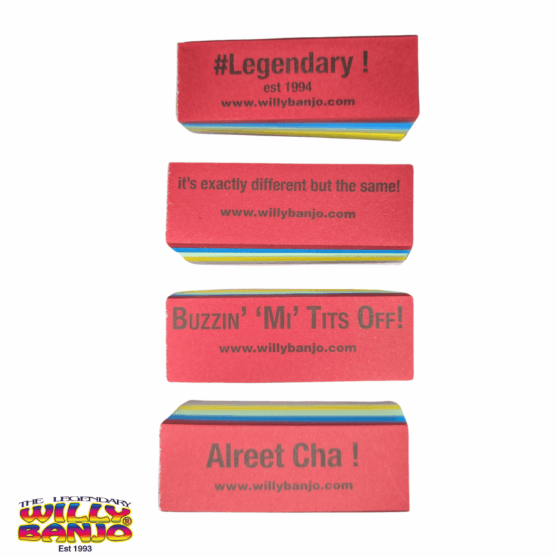 Willy Banjo Rainbow Roach Tips