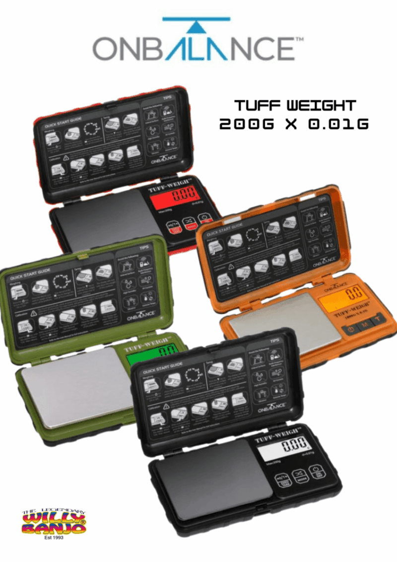 On Balance Digital Tuff Weigh Scales 200g