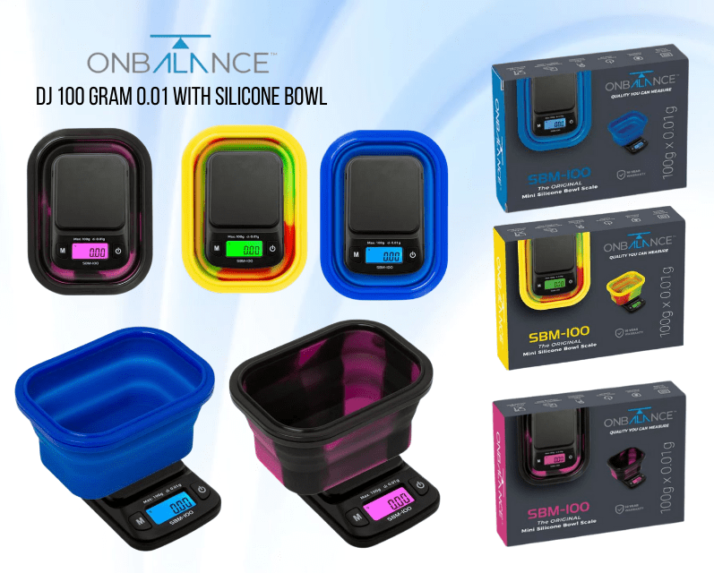 On Balance Digital Mini Silicone Bowl Scales 100g