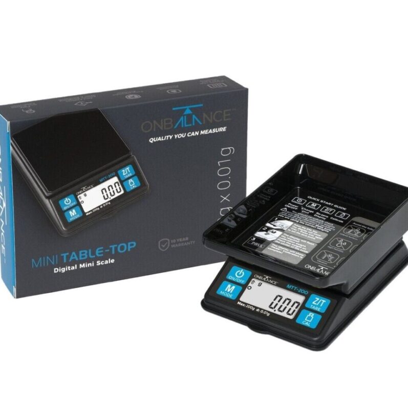 On Balance Digital Mini Table Top Scales 200g