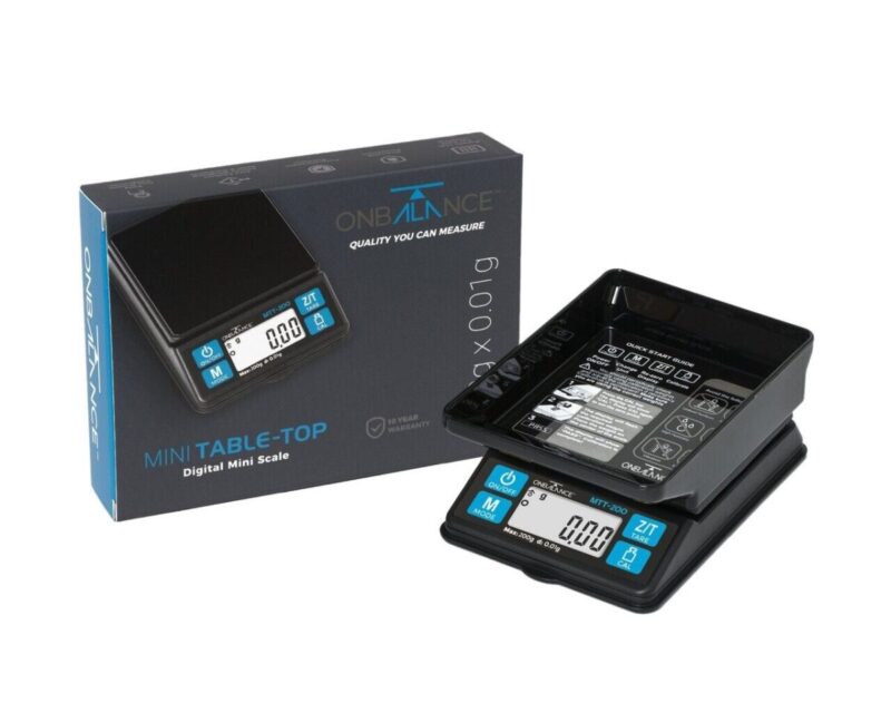 On Balance Digital Mini Table Top Scales 200g
