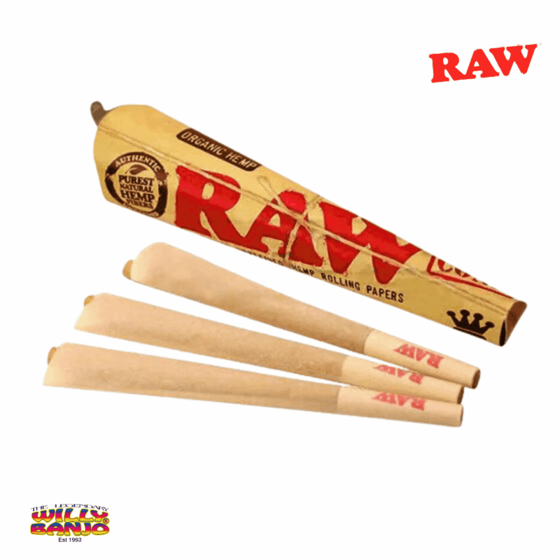 RAW Classic King Size Pre Rolled Cones