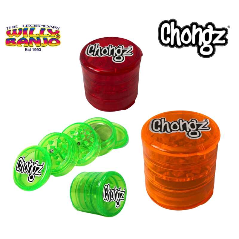 chongz acrylic 4 part grinders