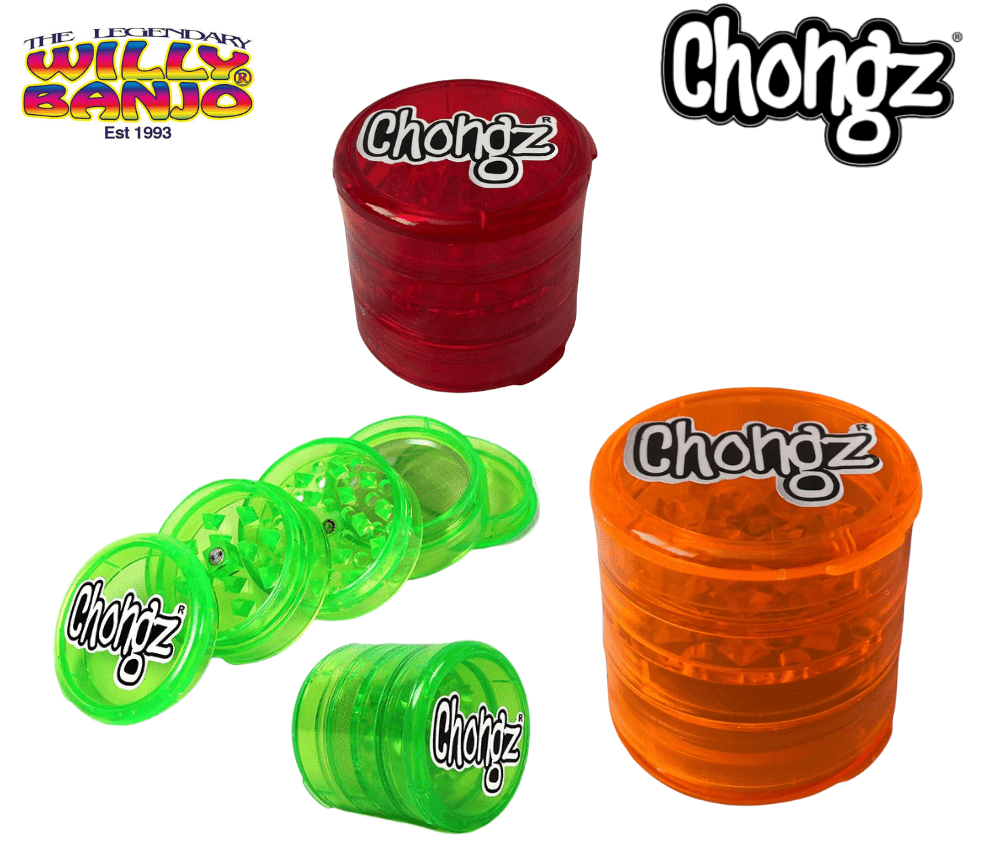 chongz acrylic 4 part grinders