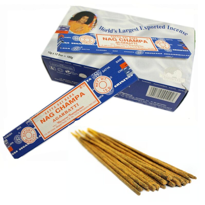 Saya incense Sticks nag champa open box and full box