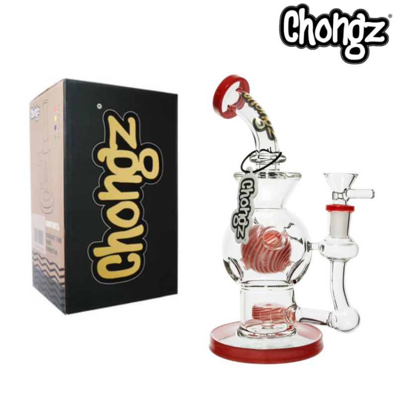 Chongz 24cm "Big Balls" Glass Percolater Bong