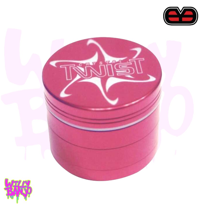 Red-Eye Crystal Twist 5 Part Herb Grinder