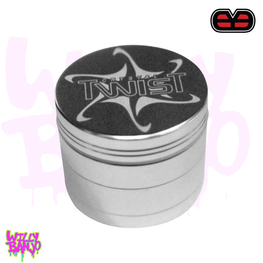 Red-Eye Crystal Twist 5 Part Herb Grinder