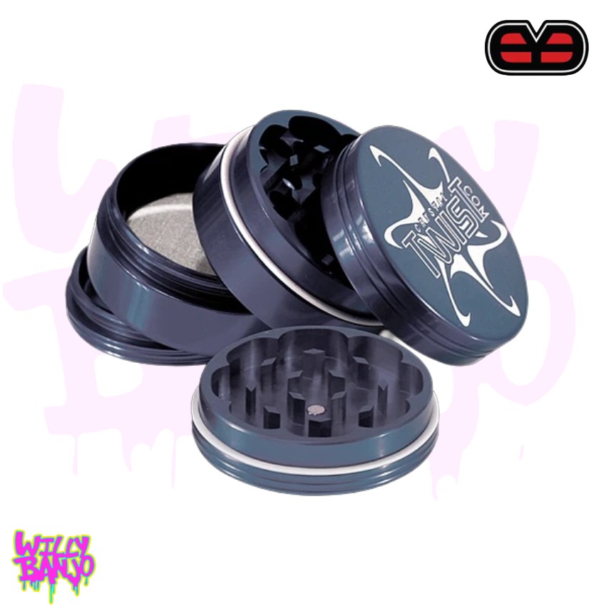 Red-Eye Crystal Twist 5 Part Herb Grinder