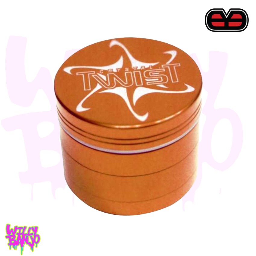 Red-Eye Crystal Twist 5 Part Herb Grinder
