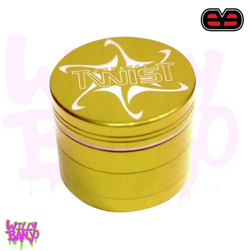 Red-Eye Crystal Twist 5 Part Herb Grinder