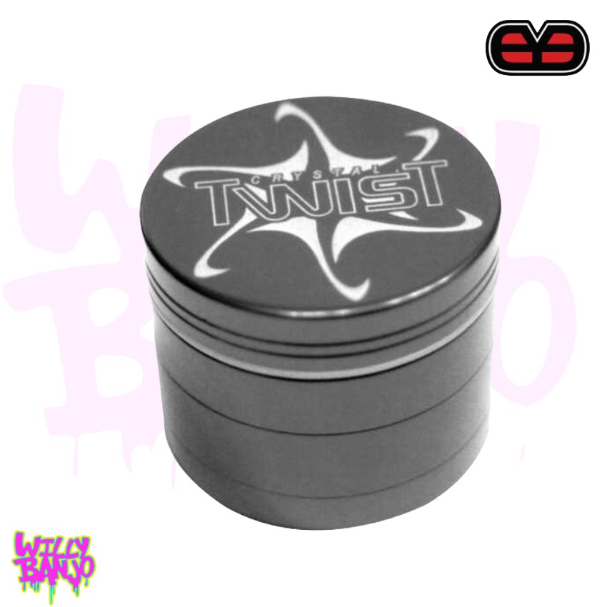 Red-Eye Crystal Twist 5 Part Herb Grinder