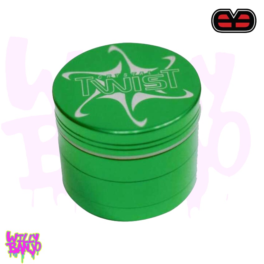 Red-Eye Crystal Twist 5 Part Herb Grinder