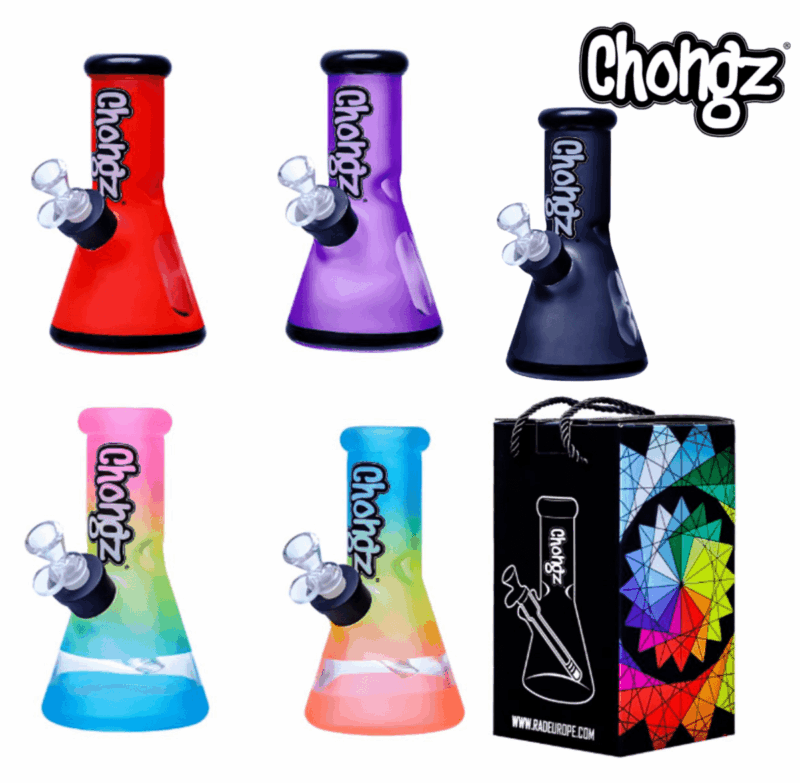 Chongz Neo Geo 20cm Glass Bong