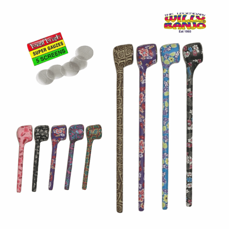 fimo pipe small and large