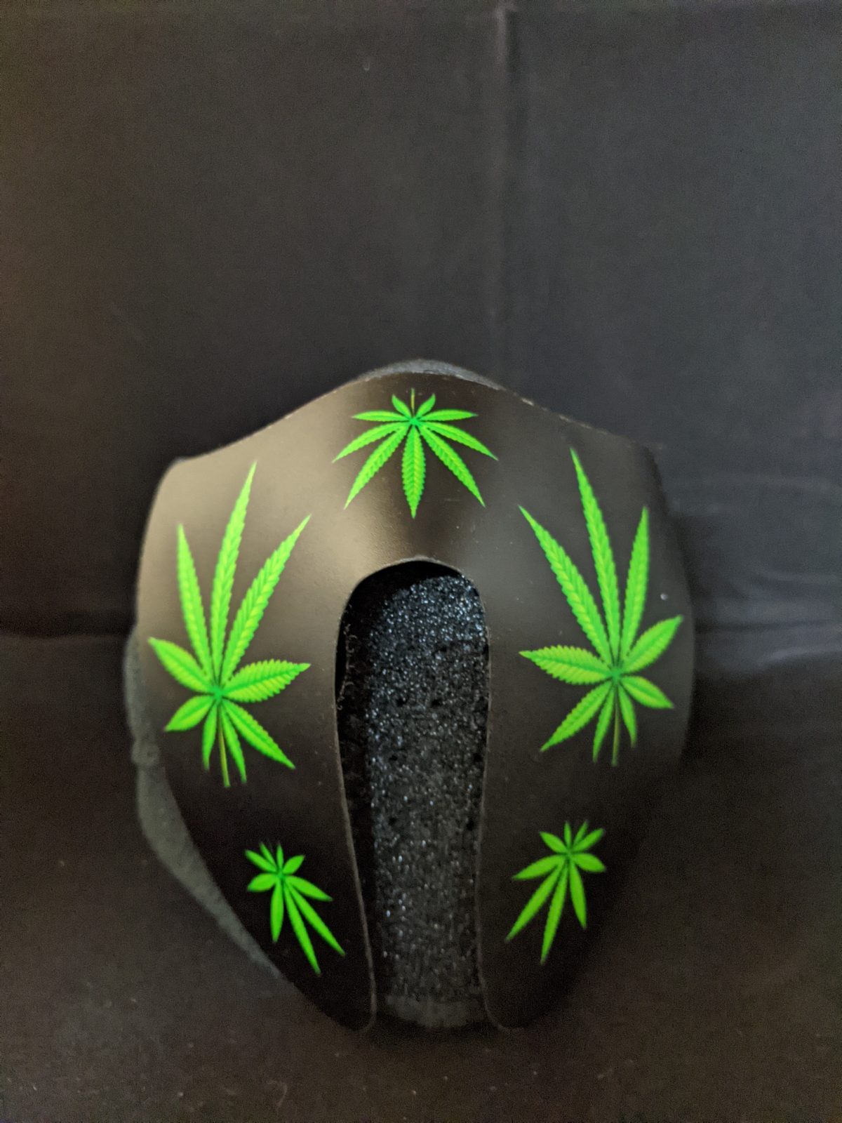 LED Sound Activated Rave Mask - Leaf