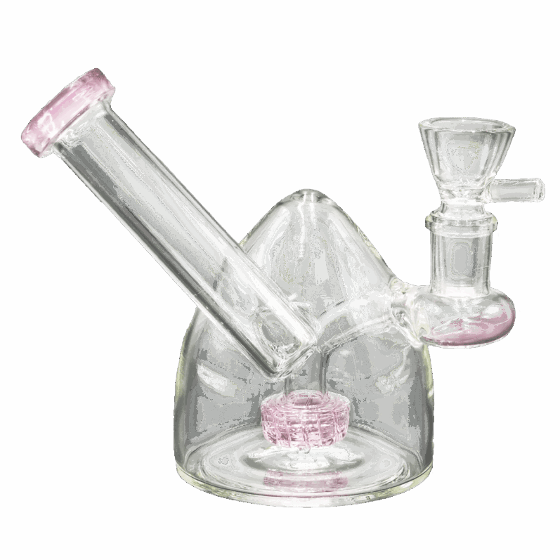 Basil Bush Mini Glass Percolator Bongs