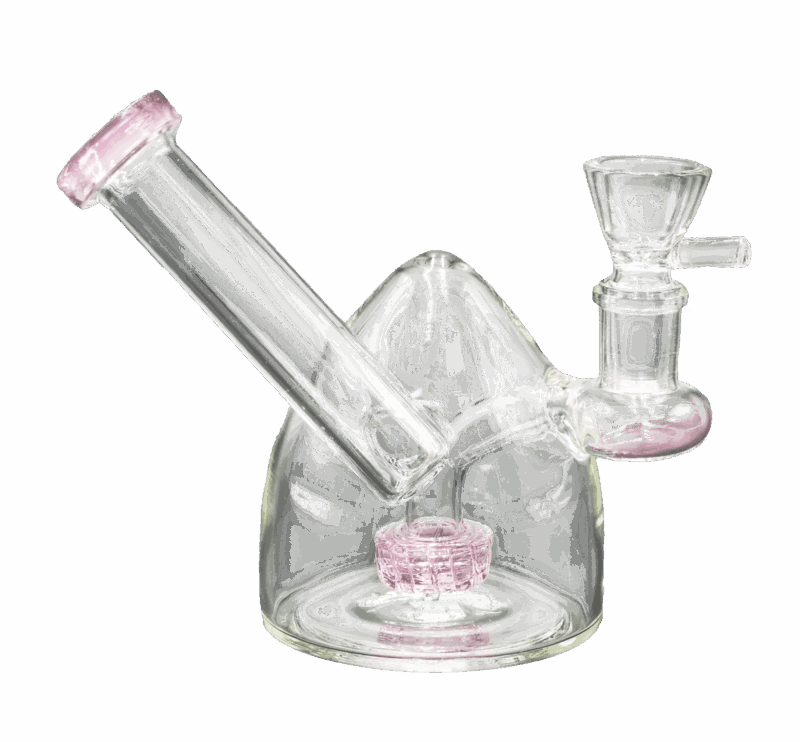 Basil Bush Mini Glass Percolator Bongs