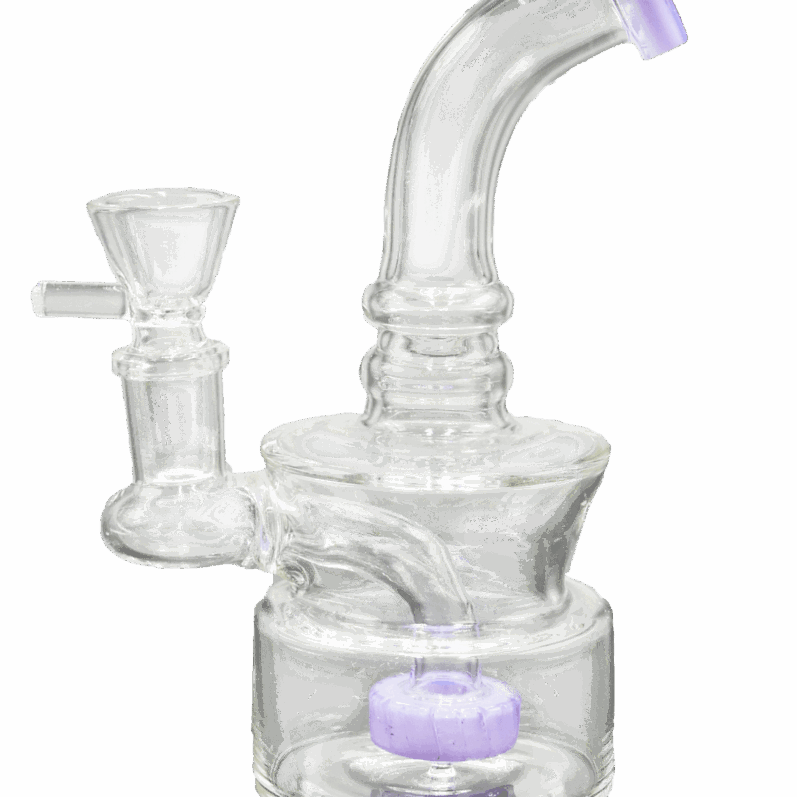 Basil Bush Mini Glass Percolator Bongs