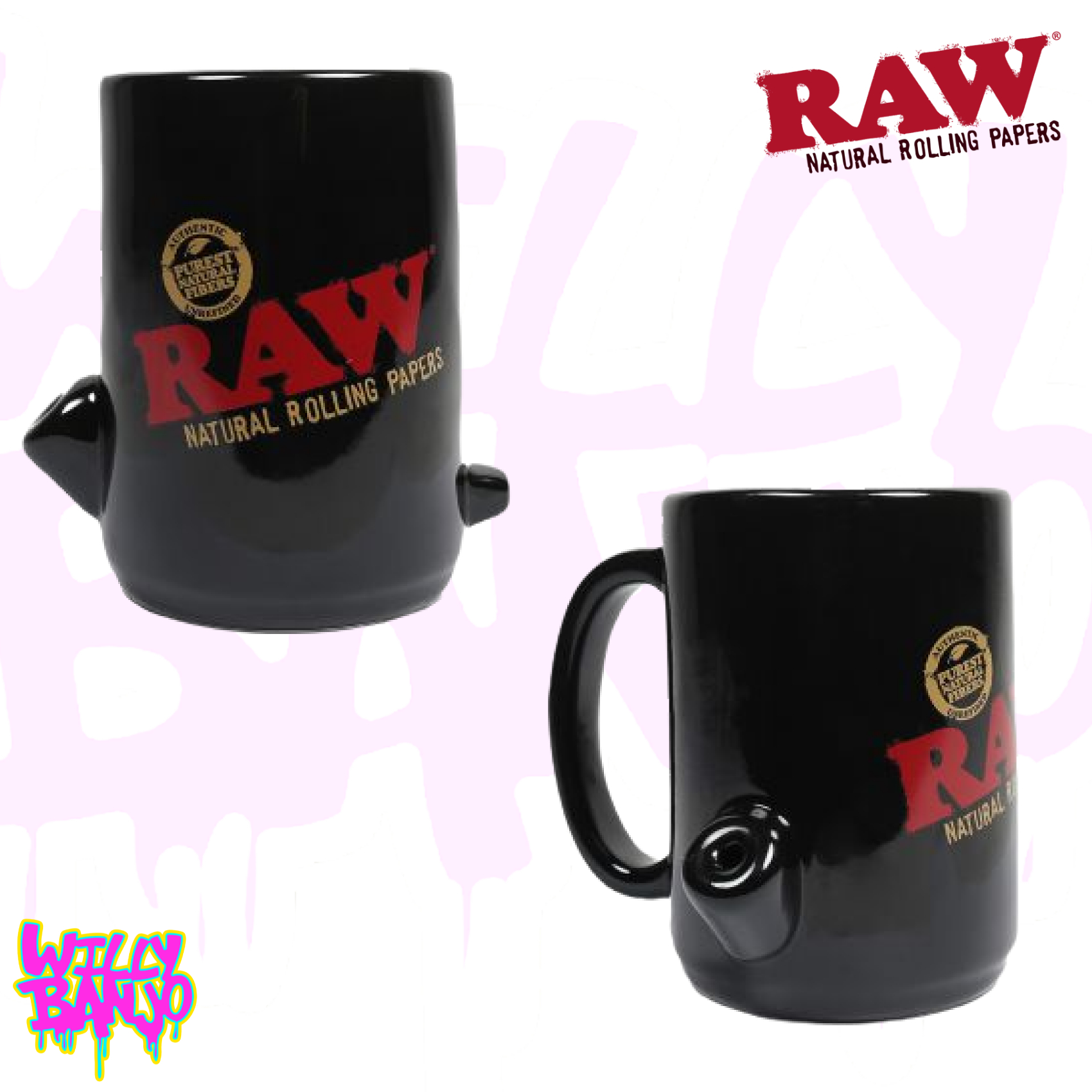 Raw wake and bake mug