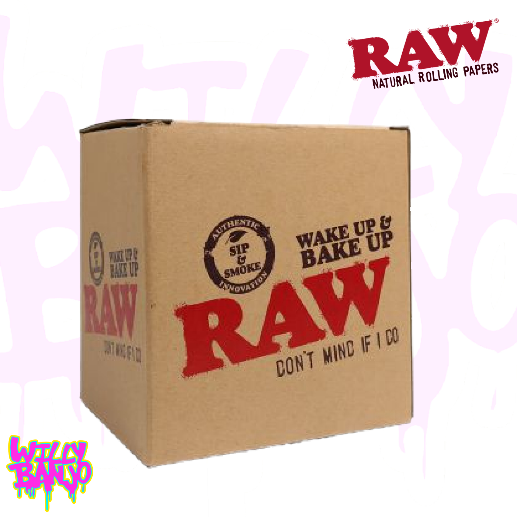 Raw Wake Up & Bake Up Cone Mug - Image 6