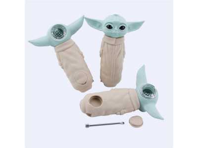 Baby Space Alien Silicone Pipe
