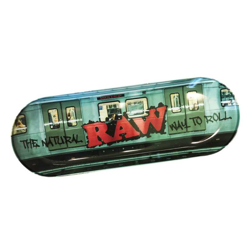 RAW Graffiti Skate Metal Rolling Tray