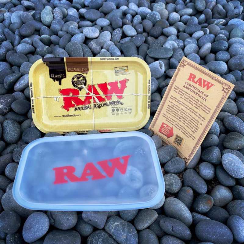 RAW Dab Tray With Silicone Cover