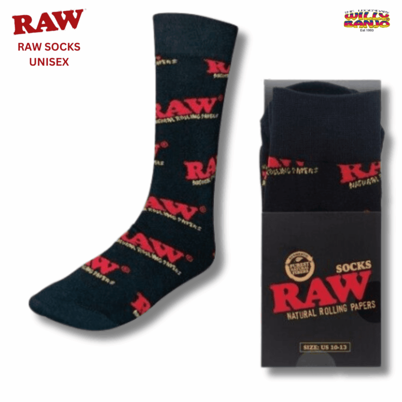 Official Raw Black Socks