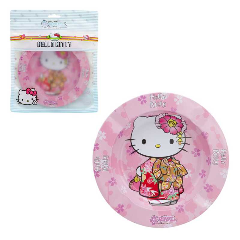 G-Rollz Hello Kitty Kimono Pink Ashtray front inc packaging