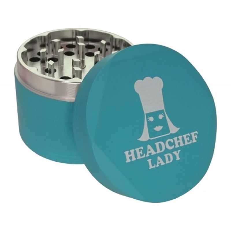 Headchef Lady 55mm 4 Part Forget Me not Open Top Image GRHC081