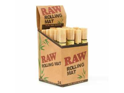 RAW Bamboo Rolling Mat Full Box Image