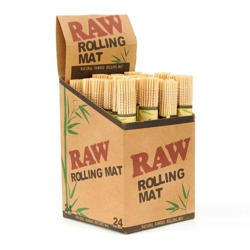 RAW Bamboo Rolling Mat Full Box Image