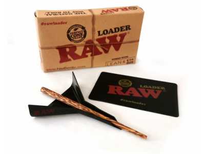 raw loader with raw cone and poker