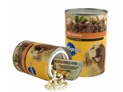 dog food stash can