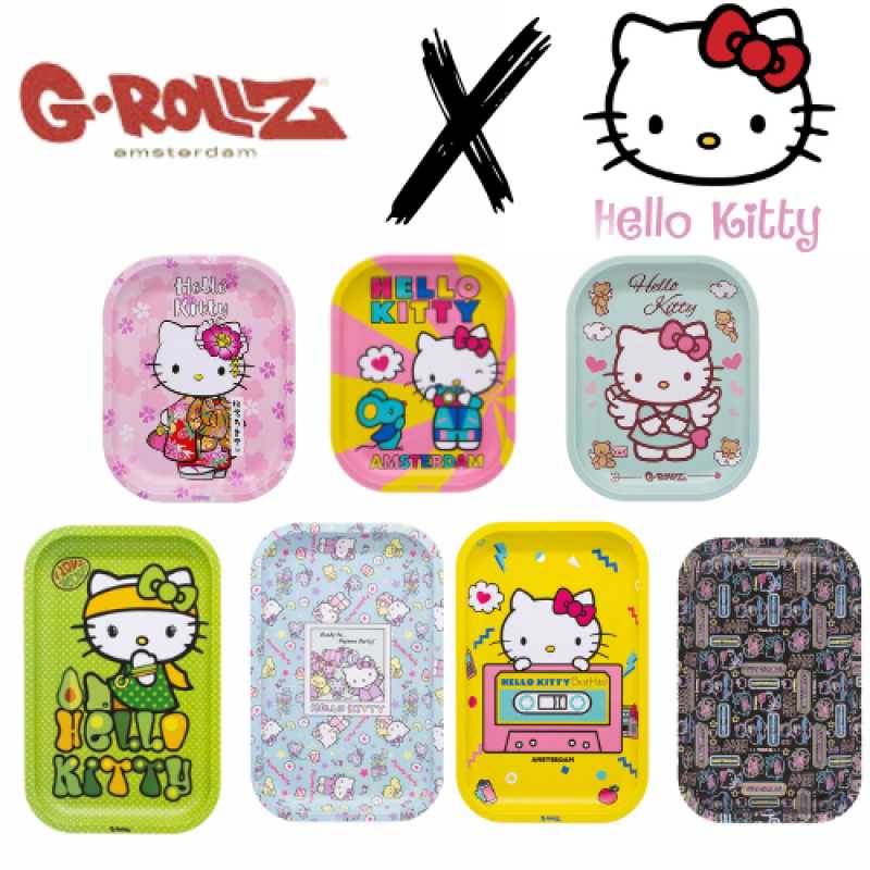 hello Kitty rolling tray display picture