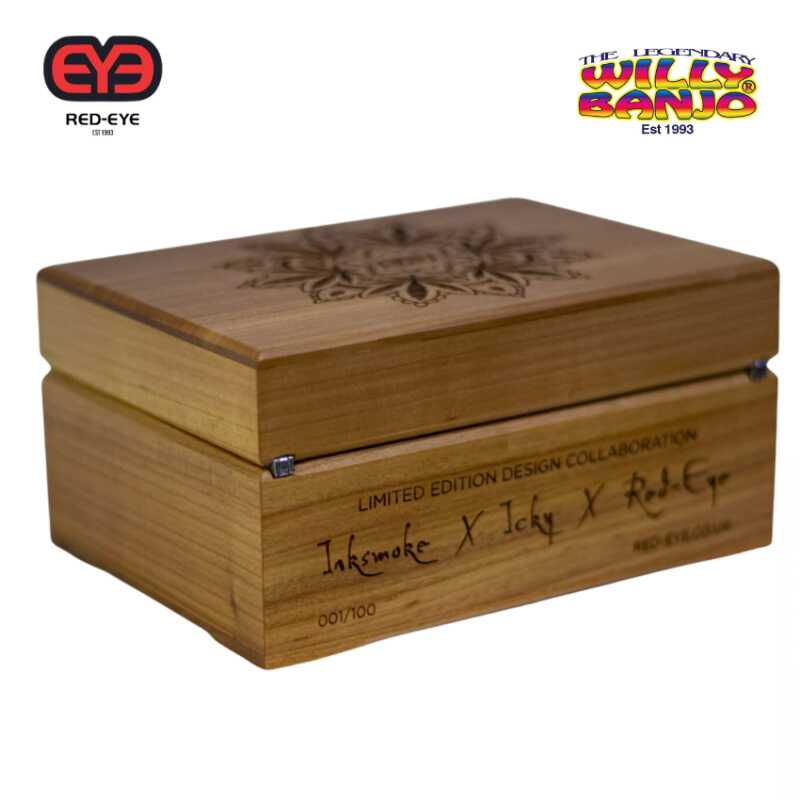 re eye limited edition humidor box side