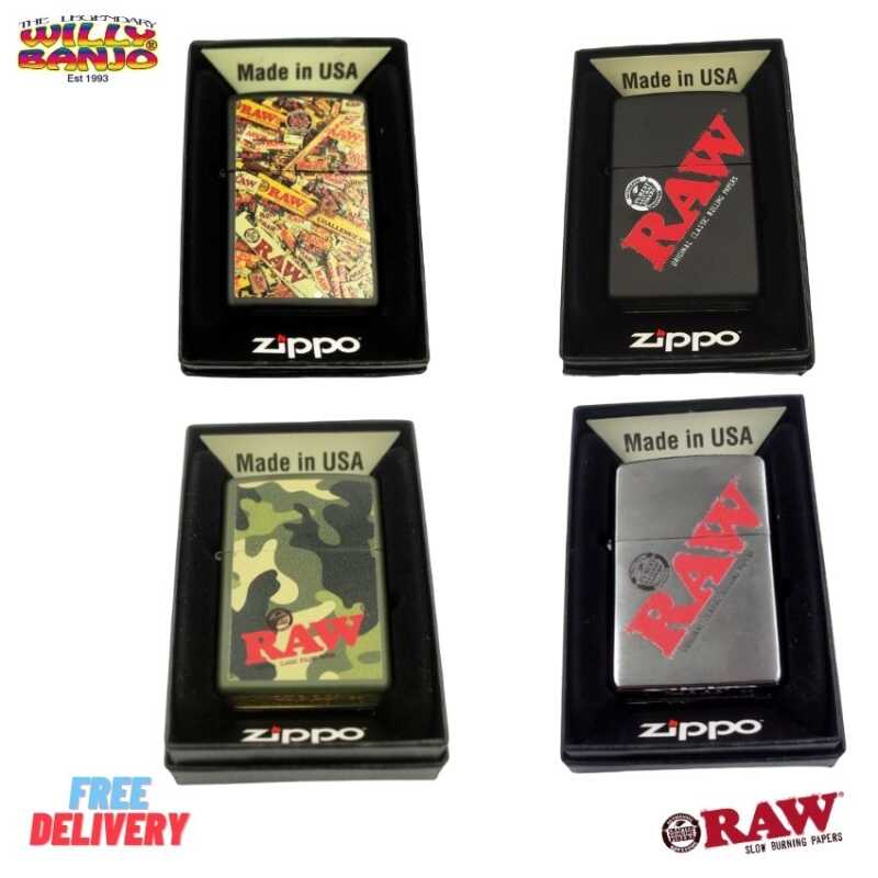 raw zippo collection