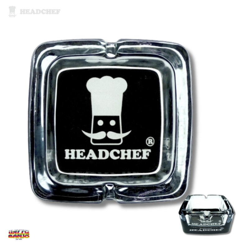 Headchef Premium Glass Ashtray
