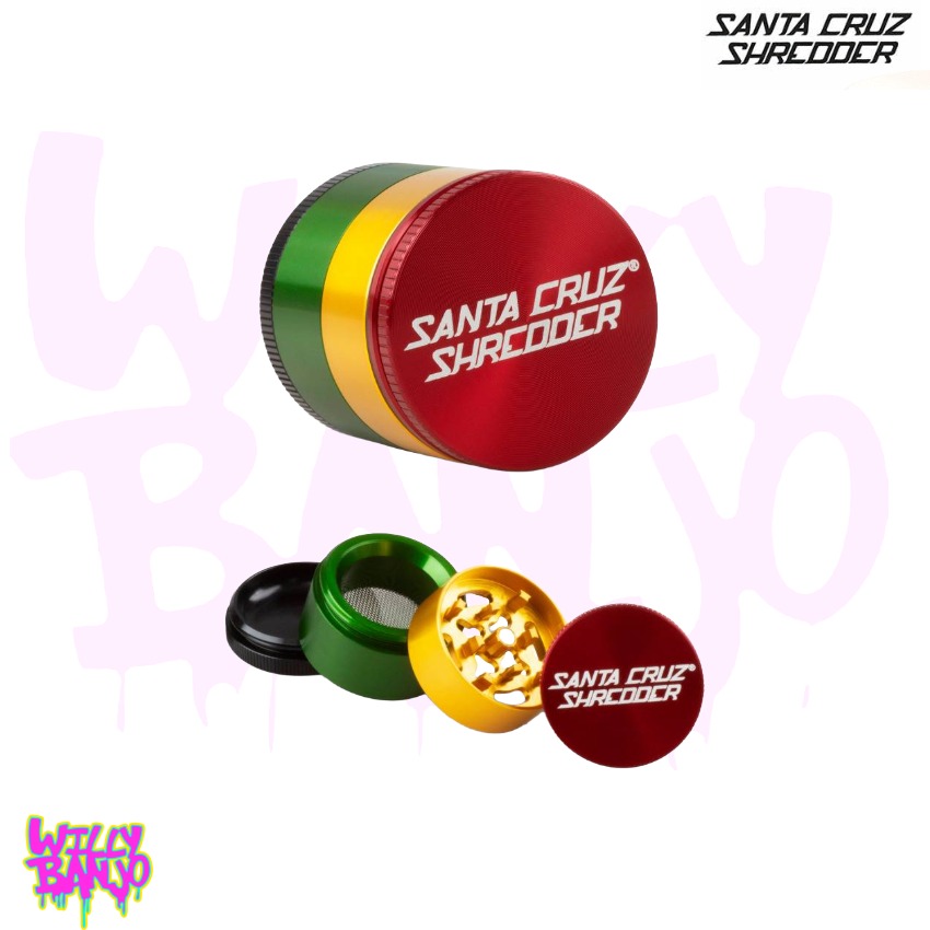 Santa Cruz Shredder Small 4 Part Herb Grinder