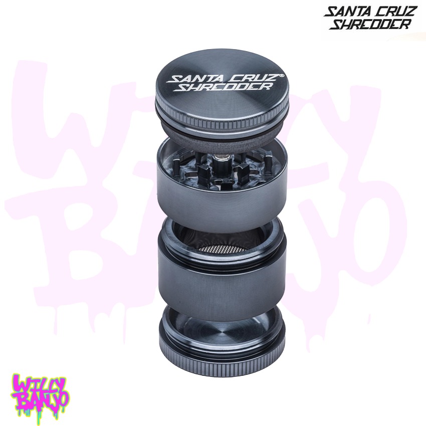 Santa Cruz Shredder Small 4 Part Herb Grinder