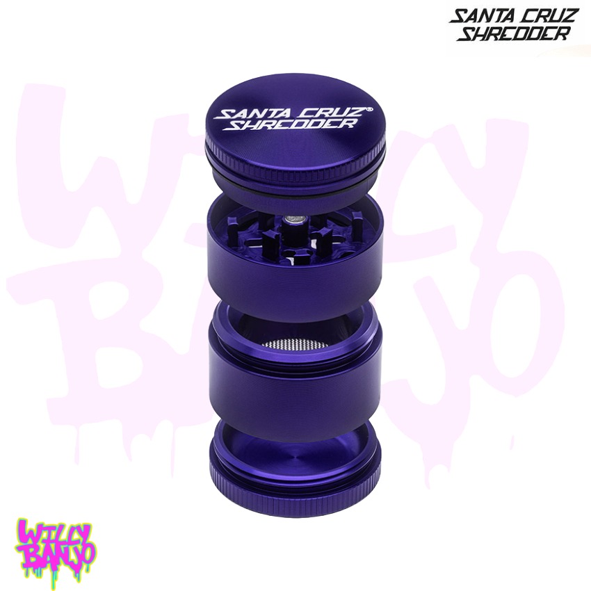 Santa Cruz Shredder Small 4 Part Herb Grinder