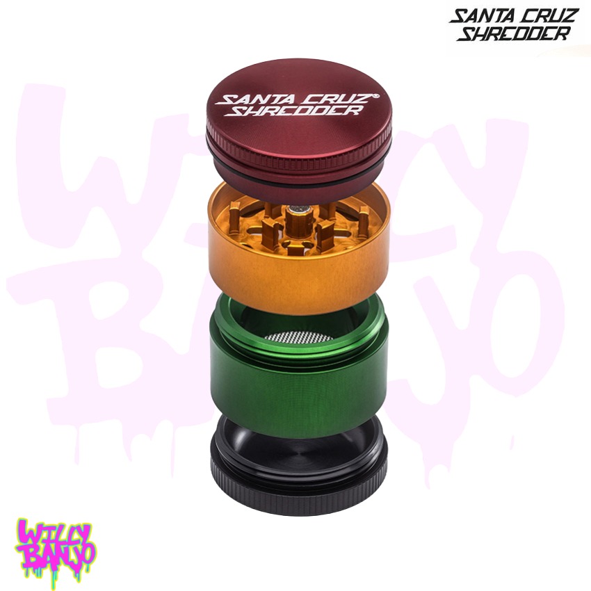 Santa Cruz Shredder Small 4 Part Herb Grinder