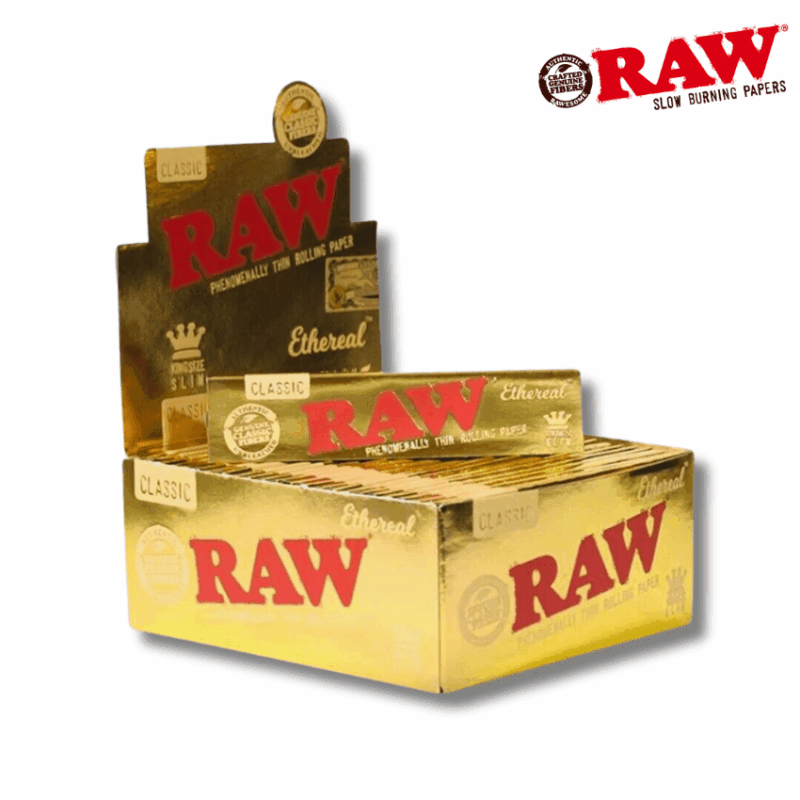 Raw Ethereal Classic Thin King Size Rolling Papers