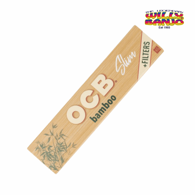 OCB Bamboo Kingsize Slim Papers + Tips