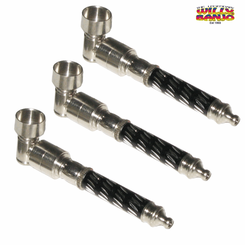 Metal US Smoking Pipes Large