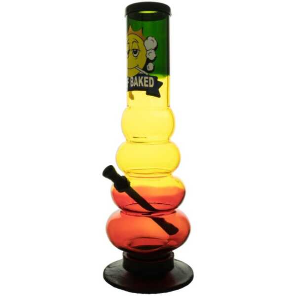 Half Baked Nirvana 30cm Acrylic Bong