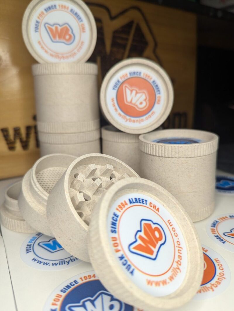 Willy Banjo 4 part Eco Biodegradable Hemp Shredders