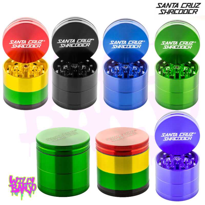 Santa Cruz Shredder Medium 4 Part Herb Grinder