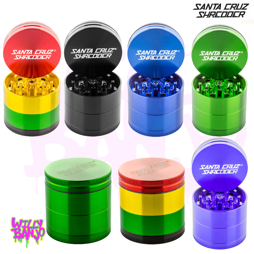 Santa Cruz Shredder Medium 4 Part Herb Grinder
